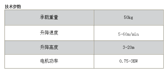 高速连续提升输送机